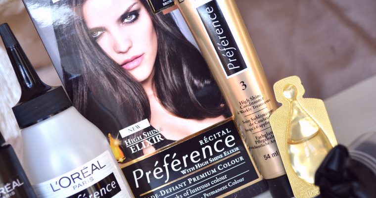 Refleksy z L'Oreal Casting Sunkiss Jelly i L'Oreal Recital Preference